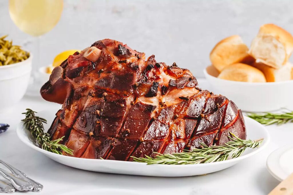 Ham With Beer and Brown Sugar Glaze Recipe