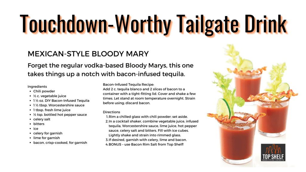 bloody mary recipe with bacon tequila