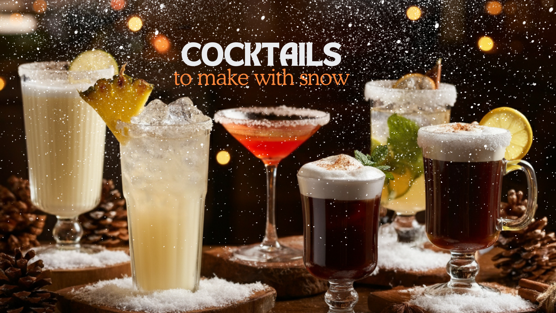 5 Creative Snow-Inspired Cocktail Recipes